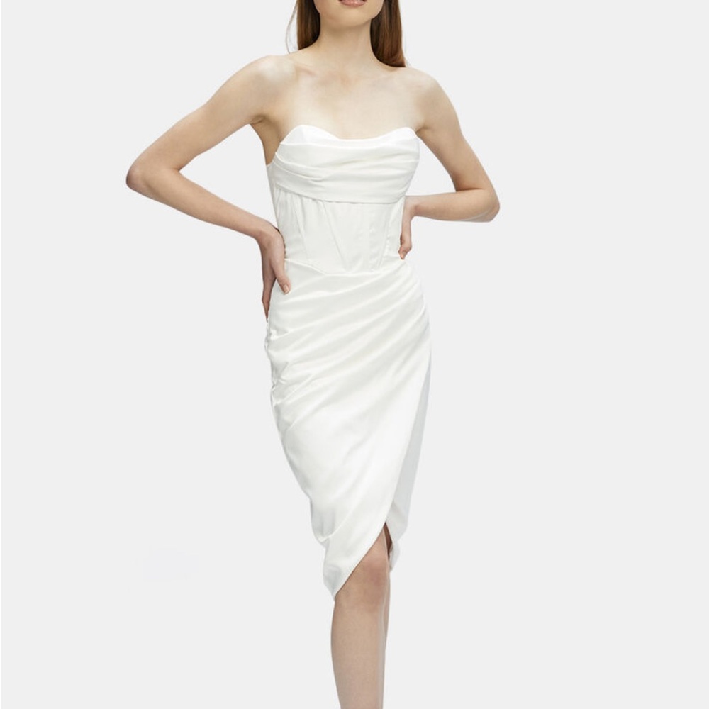 Bardot Jamila Strapless Sweetheart Corset Dress Size Small US Size 4